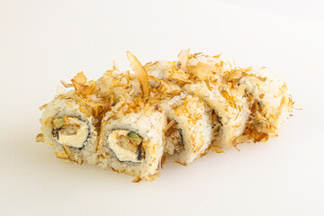 Japanese tradtional roll with eel