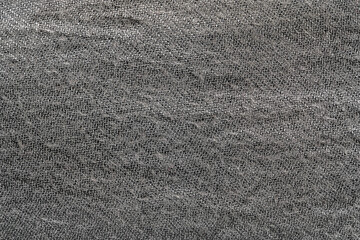 gray fabric texture closeup