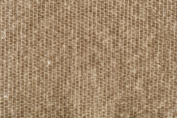 Fototapeta na wymiar brown fabric texture closeup