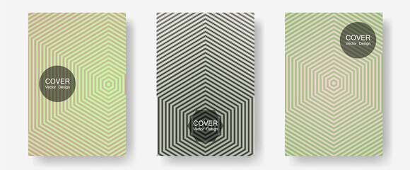 Geometric design templates for banners, covers.