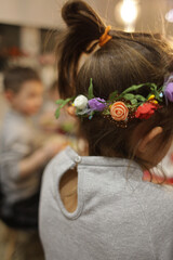 Naklejka premium hairstyle