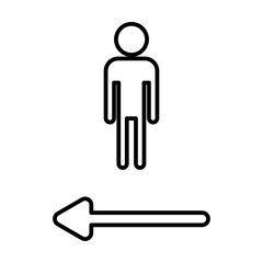 Man sign icon