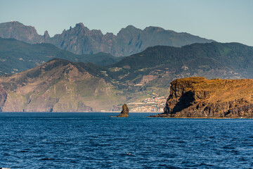 Funchal city at Madeira island, Portugal