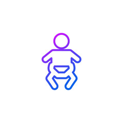 Baby sign icon