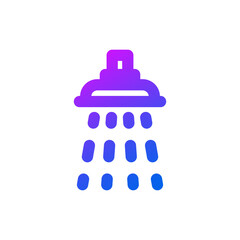 Fototapeta premium Shower sign icon