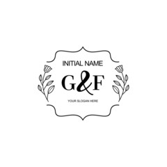 GF Beautiful elegant logos or wedding monograms collection	
