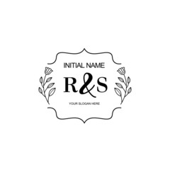 RS Beautiful elegant logos or wedding monograms collection	
