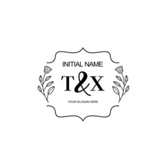 TX Beautiful elegant logos or wedding monograms collection	
