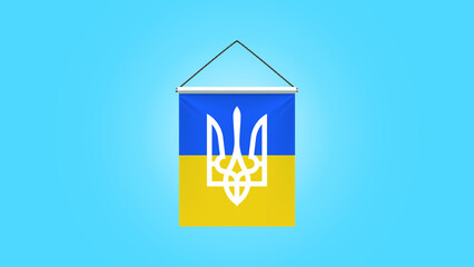 Ukraine Streamer Army Flag 