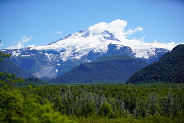 Montañas nevadas 