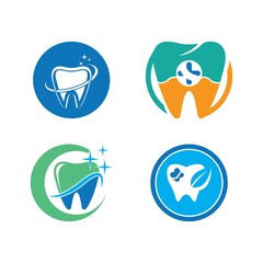 Fototapeta premium Dental logo Template vector illustration