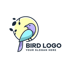 Bird Illustration Logo