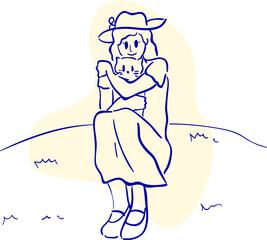 design vector illustration romatics and friendly