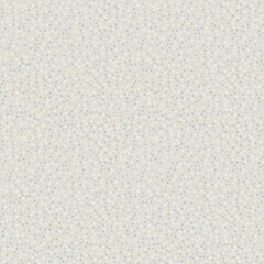 Vector neutral dot pattern seamless background. Sketchy rounded spots on ecru beige backdrop. Dotted texture repeat. Freehand drawing diffused circle design.Textural all over print for business, web