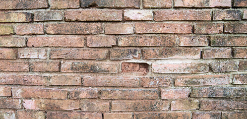 old orange brick wall texture picture