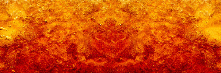 Obraz premium Cola with Ice. Food background ,Cola close-up ,design element. Beer bubbles macro,Ice, Bubble, Backgrounds, Ice Cube, Abstract Backgrounds 