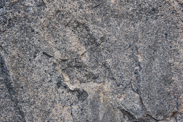 Natural stone background detail in grey tone. Textured rock