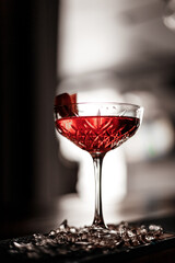cocktail in a bar