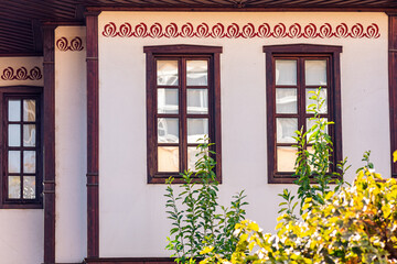wall of a traditional house in Kaleiçi, Antalya