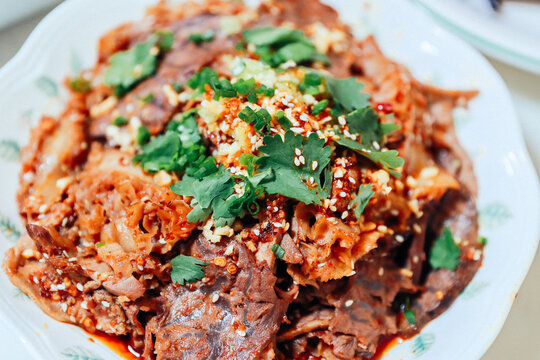 Pork lungs in chili sauce - Image