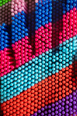 background made of colorful beads