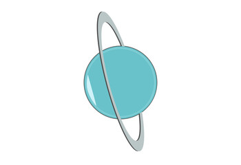 Planet of the solar system in space vector illustration