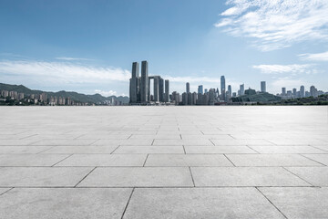 Road Surfaces and Financial District Buildings