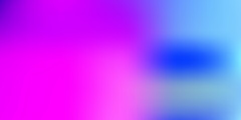 Light pink, blue vector abstract blur texture.