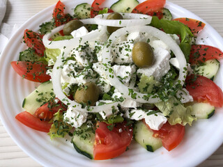 Feta cheese salad