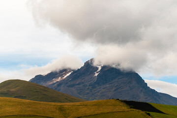 carihuairazo volcano, andes mountains ecuador