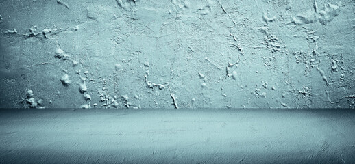 grey empty room cement concrete floor and wall abstract texture background