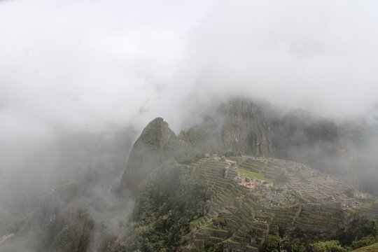 Machu Picchu in the Clouds