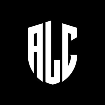 ALG letter logo design. ALG modern letter logo with black background. ALG creative  letter logo. simple and modern letter logo. vector logo modern alphabet font overlap style. Initial letters ALG  
