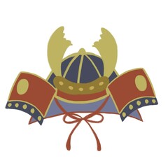 こどもの日_兜_武将