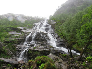 Steall Waterfall, Old Military Rd, Fort William, UK