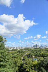 Seoul, Korea on a refreshing fall afternoon