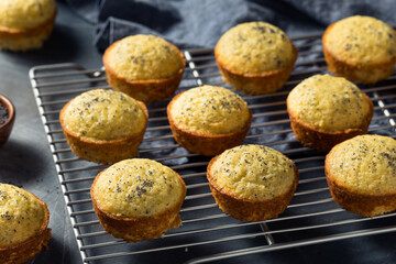 Homemade Lemon Poppyseed Muffins
