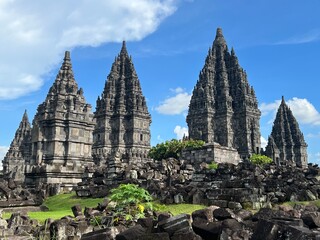 ロロ・ジョングラン寺院 プランバナン寺院群 ジョグジャカルタ ジャワ島...