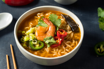 Instant Spicy Seafood Ramen