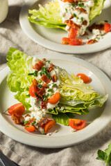 Homemade Healthy Iceberg Wedge Salad