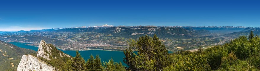 Obraz premium Vue depuis le Mollard Noir