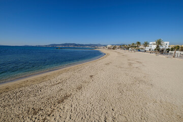 Ciudad Jardin beach, Palma, Mallorca, Balearic Islands, Spain