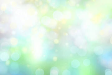 Fototapeta na wymiar Spring blur,green bluue defocused background,natural bokeh.