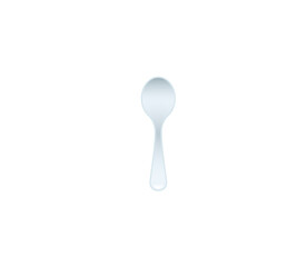Spoon vector isolated icon. Emoji illustration. Spoon vector emoticon