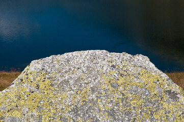 Rock at Mountain Lake