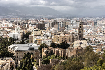 Naklejka premium Malaga