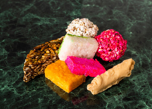 Assorted traditional guatemalan candy