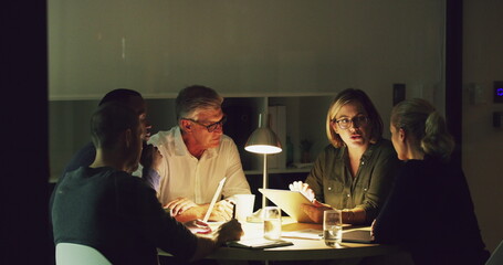 Putting in the effort to power through their deadlines