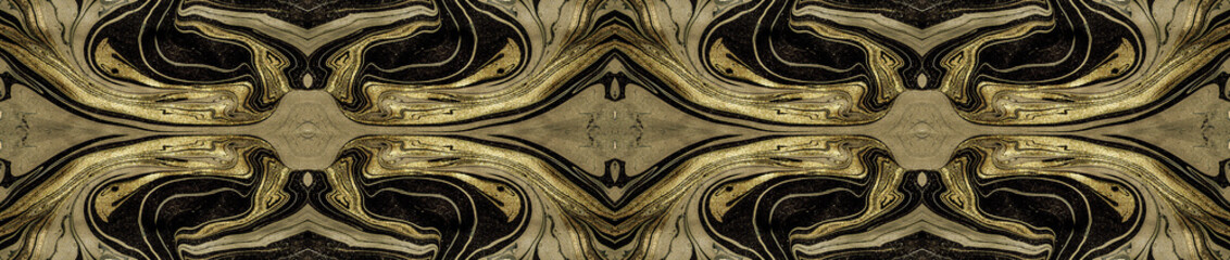 Natural Pattern. Luxury unique painting. Ornament. Marble texture. Trendy art with golden powder. Style incorporates the swirls of marble or the ripples of agate for a luxe effect.