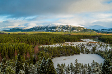 lake in the mountains